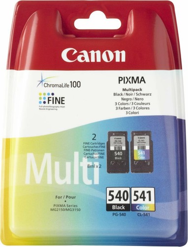 Cartouches d'imprimante originales Canon PG-540 CL-541 PG540XL CL541XL - Photo 6/11