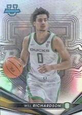 2022-23 Topps Bowman's Best U University Refractor Oregon Will Richardson