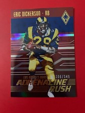 2016 Panini Phoenix Adrenaline Rush Red Football Card #ARED Eric Dickerson /349