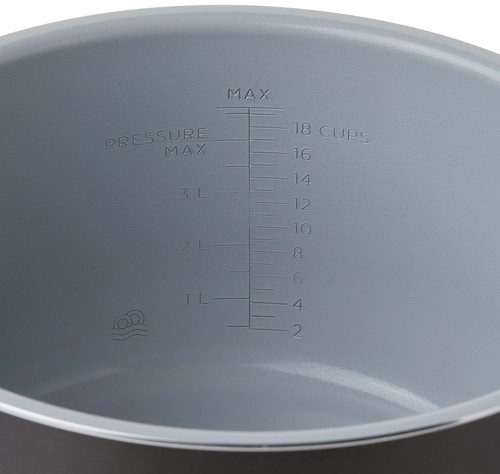 6.5-qt. Ceramic Coated Nonstick Inner Pot, Compatible with all Ninja Foodi 6.5 - Picture 3 of 5