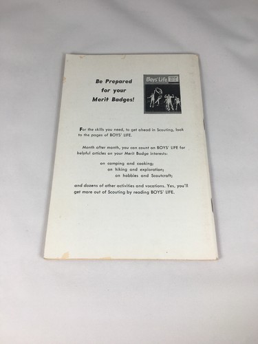 Boy Scouts of America Merit Badge Series Nature Book 1952 In Good Shape For Age - Picture 2 of 6