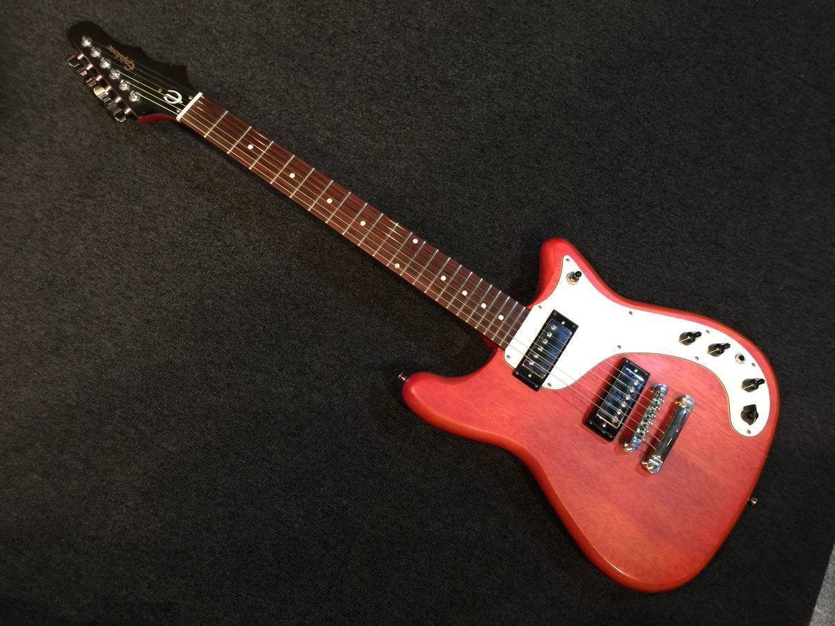 Electric Guitar Epiphone Wilshire '66 Worn Cherry Color MOD Electric Guitar Epiphone Wilshire '66 Worn Cherry Color MOD