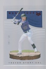 TREVOR STORY 2021 CHRONICLES MAGNITUDE RED CARD #15 /100