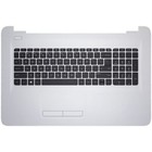 New For HP 17-AY 17-BA 17-X 17-Y Palmrest Keyboard & Touchpad Silver 856699-001