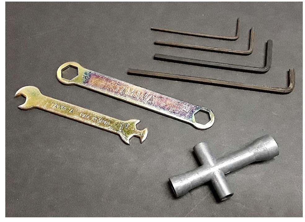 RC Tamiya 7-piece Wrench Set New from Terra Crusher Kit