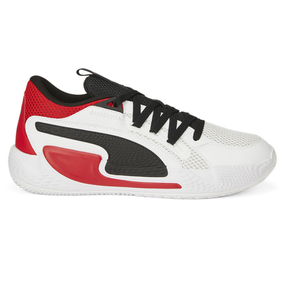 Puma Court Rider Chaos Баскетбольные мужские белые кроссовки Спортивная обувь 37776701