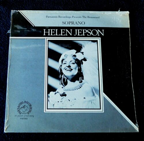PARNASSUS RECORDINGS PRESENT THE RENOWNED HELEN JEPSON-CLASSICAL-SEALED LP - Afbeelding 1 van 7
