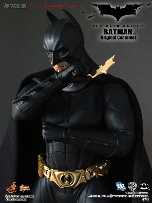 ホットトイズ MM067 バットマン ダークナイト オリジナルコスチューム ムービー・マスターピース DX】『ダークナイト』1／6