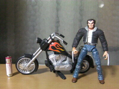 柔らかな質感の Marvel Legends Vehicle Wolverine Bike Logan Biz Toy X-men アメコミ