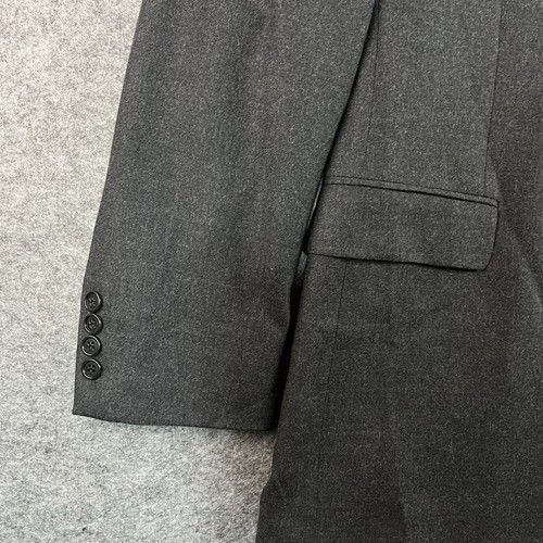 Vtg Brooks Brothers Wool Blazer Men’s 42 LG Gray Sport Coat Suit Jacket Stretch - Picture 3 of 15