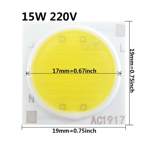 2pz lampadina LED Cob chip integrato riflettore 3W 5W 7W 9W 12W 15W 20W 30W 50W - Imagen 9 de 12