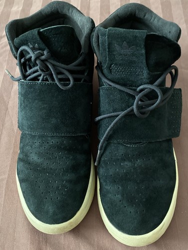 Adidas Tubular Invader Strap Black Women's Size 8.5 Shoes B39365