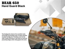 Genuine Royal Enfield Bear 650 Black Hand Guard Kit