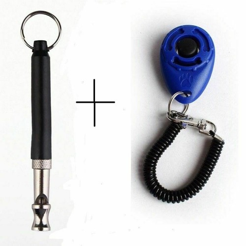 DOG CLICKER - WHISTLE PET TRAINING TRAINER TEACHING TOOL FOR DOGS PUPPY A++ - Picture 8 of 31