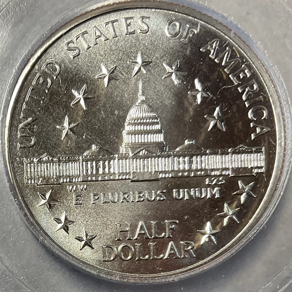 1989-D CONGRESS 50c ICG MS 70 Half Dollar - BOOK VALUE = $3150!  Only 58 Exist!! - Image 4 of 4