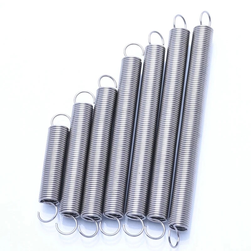 Edelstahl-Zugfeder Mit Haken – Länge 30–300 Mm, Drahtdurchmesser 1,5 Mm, Robust