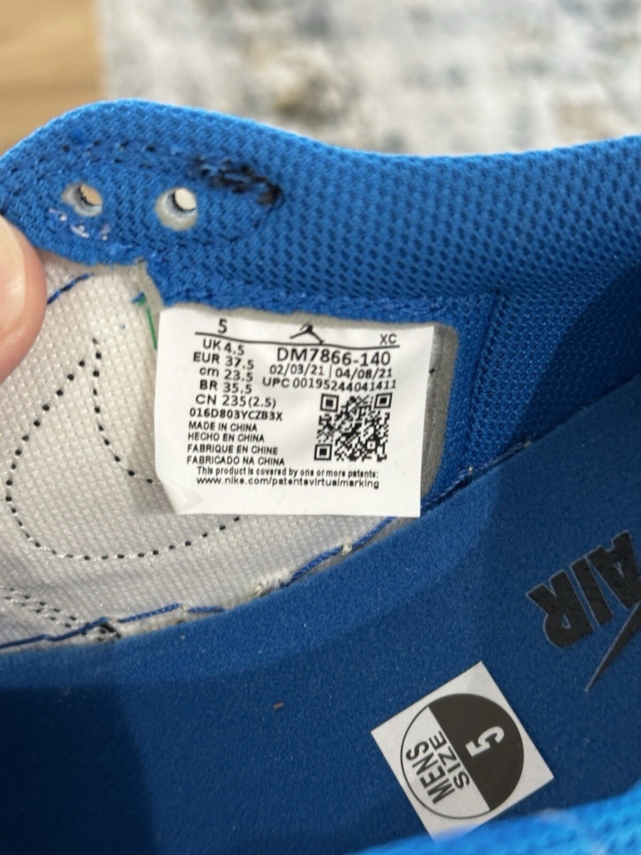 Size 5 - Jordan 1 Retro x Fragment Design x Travis Scott Low