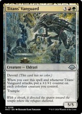 TITANS' VANGUARD x4 mtg NM-M Modern Horizons 3 Unc