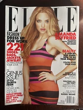 ELLE MAGAZINE AMANDA SEYFRIED APRIL 2011 ~VINTAGE ~ RARE