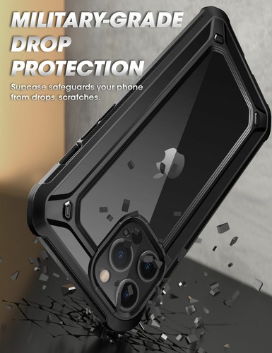 iPhone 12 PRO MAX Case 6.7 Inch SUPCASE UBExo PRO 2020 Full Screen Protector 360 - Picture 12 of 23