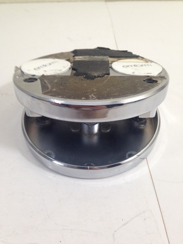 Vtg Emform chrome two hole punch desk accessory midmod mcm made in Germany HighQ - Picture 7 of 7