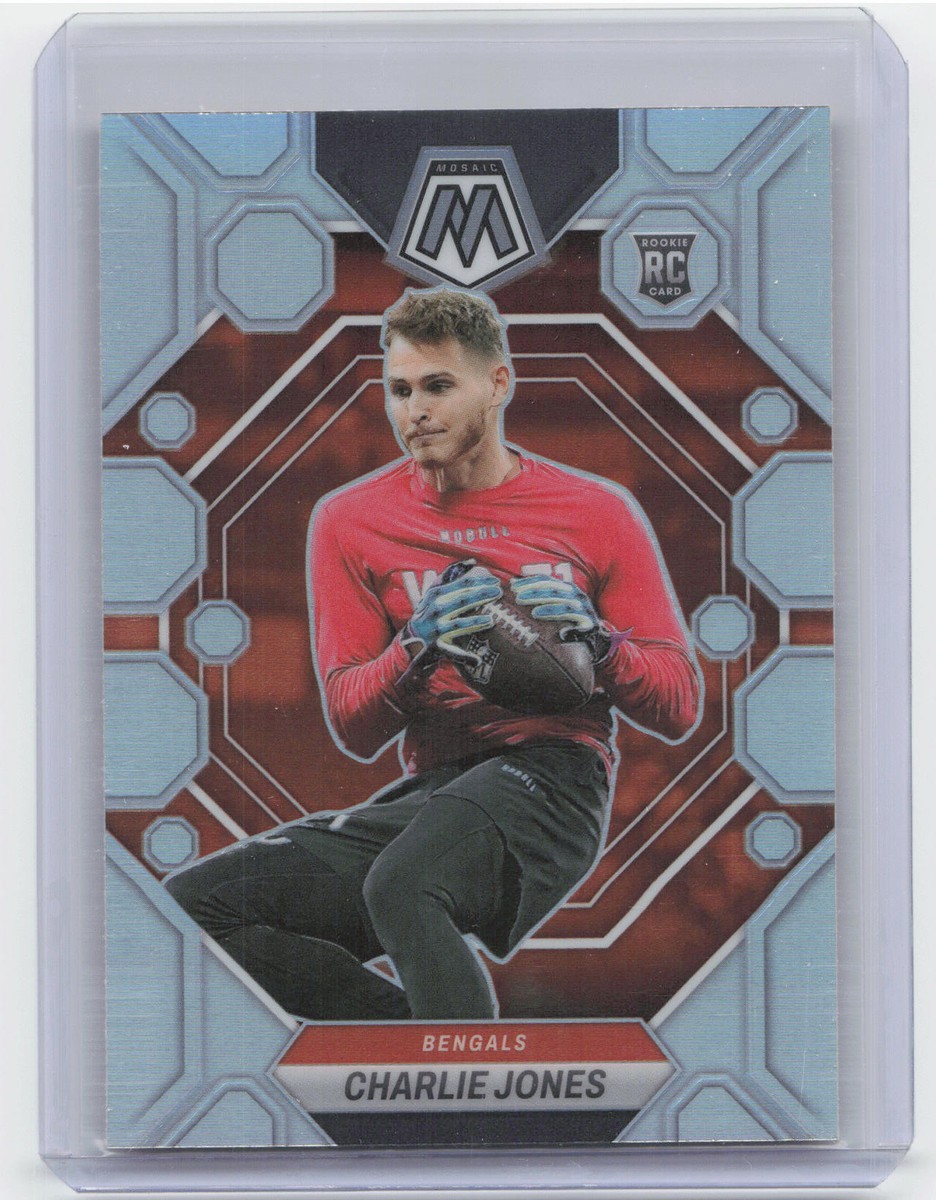 2023 Panini Mosaic #299 Charlie Jones Silver | eBay