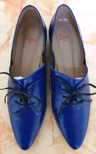 Damenschuhe 40 neu Castaner blau extravagant - Bild 3 von 11
