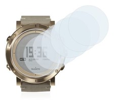 Suunto Essential Gold Smart Watch, 6 x Transparent ULTRA Clear Screen Protector