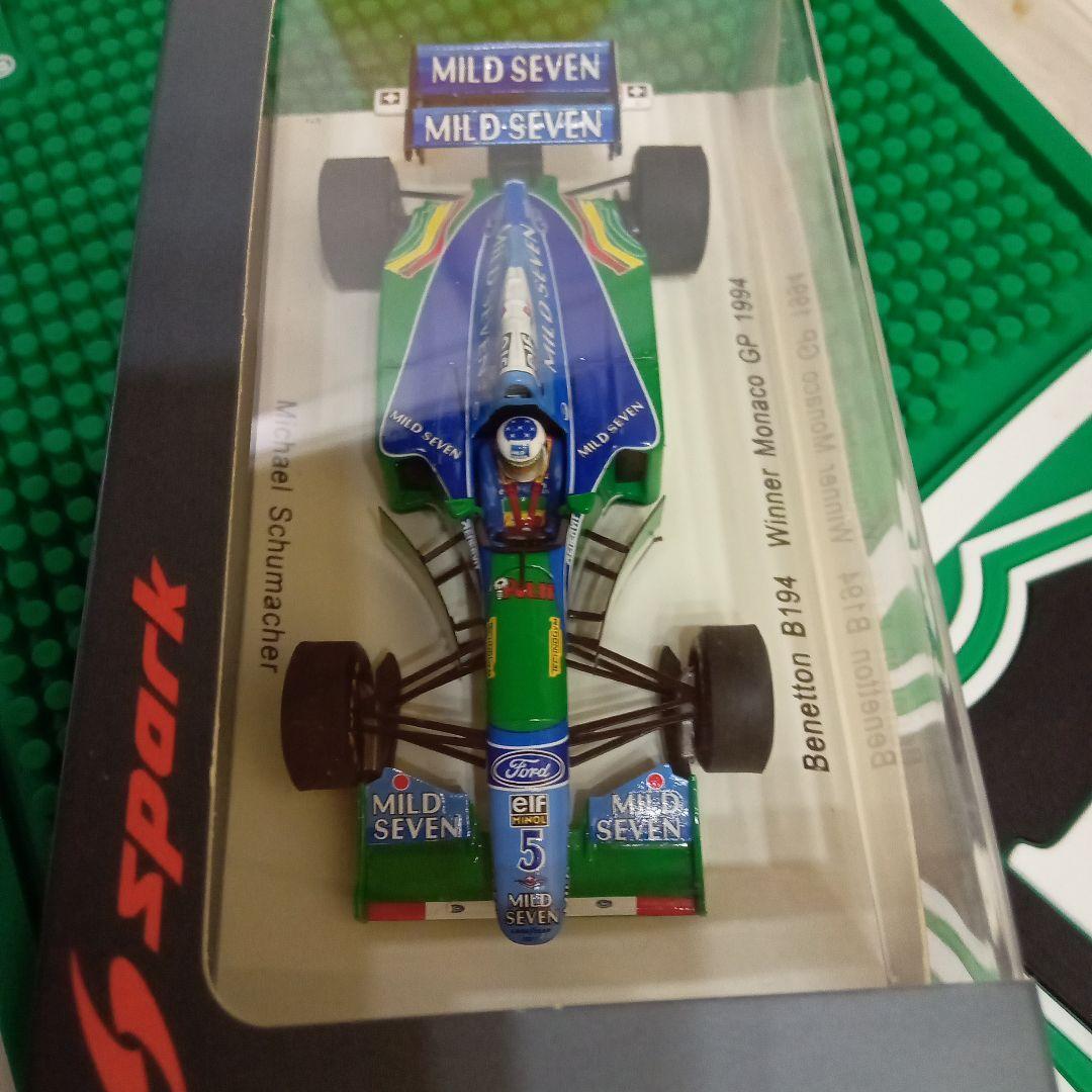 Spark 1/43 Benetton B194 1994 Monaco GP Michael Schumacher