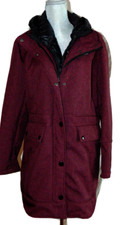 Celsius Premium Womens Polyester Coat Bib Quilt Hood Water/wind Resist Spring~xl