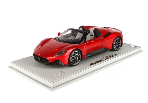 1/18 BBR-MODELS MASERATI MC20 CIELO SPIDER STRADALE '22 ROSSO VINCENTE 1 OF 36 - 第 1/8 張圖片