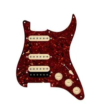 920D Roughneck Humbucker & Texas Growler Loaded Tortoise Pickguard for Strats