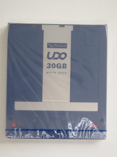 Plasmon 30GB UDO Disk Write Once WORM - Sealed - 第 1/4 張圖片