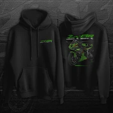 Motorcycle Hoodie for Kawasaki ZX-6R 2024-2025 Enthusiasts and Riders