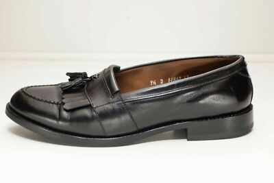 Allen Edmonds Newport 9.5 D Black Loafers Dress Shoes | eBay display picture 3