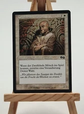 Doubting Monk Urza's Saga Magic Card German (Monk Realist) 21/350