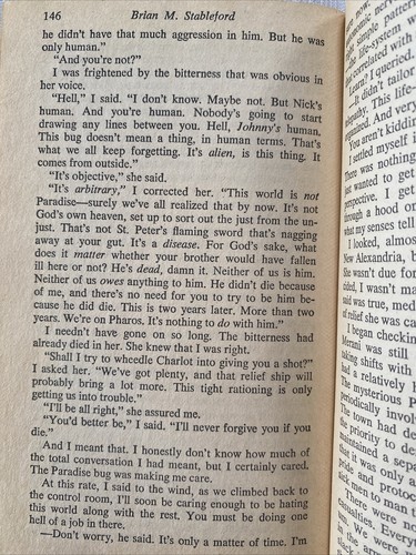 The Paradise Game Brian Stableford 1978 Paperback - Bild 9 von 9