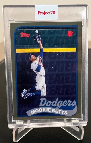 Topps Project 70 Card 132 - 1989 Mookie Betts by UNDEFEATED - Print Run: 4133
