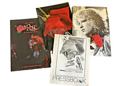 4 Bette Midler Collectibles Rose Original Pressbook Program  Photo Illus Book