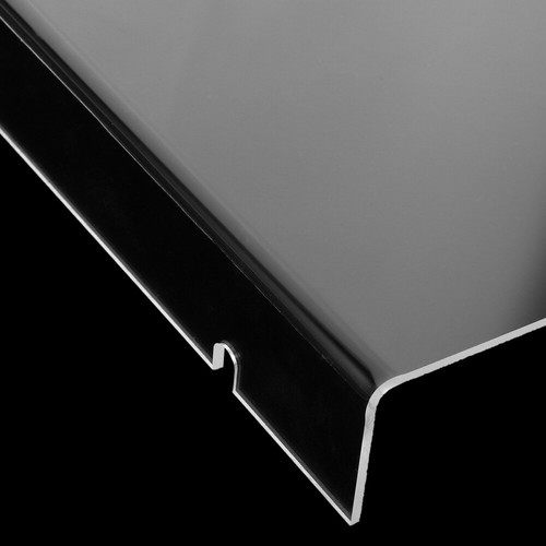Set of 2 Keyboard Tray Clear Computer Holder Acrylic Tilted Stand - Picture 5 of 12