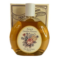 Vintage Alyssa Ashley French Garden Flowers Gardenia Splash Eau De Cologne 8oz