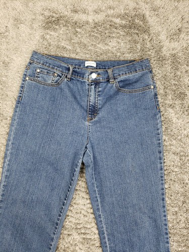 Jaclyn Smith Women's Blue Capri Jeans Size 8 Medium Wash - Picture 2 of 10