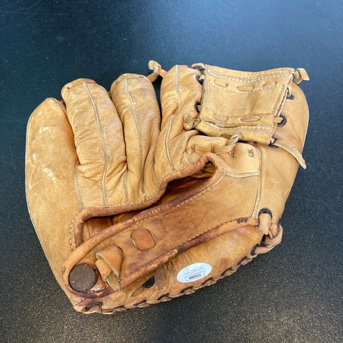 Al Dark Signed 1950's Game Model Baseball Glove With JSA COA - Picture 4 of 6
