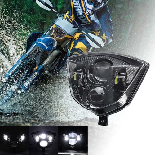 LED Headlight Lamp Assembly For 2014 HUSQVARNA FE 250 350 450 501 TE 125 250 300 - Picture 7 of 10