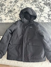 Lands End Boys Black Winter Coat Size M 8