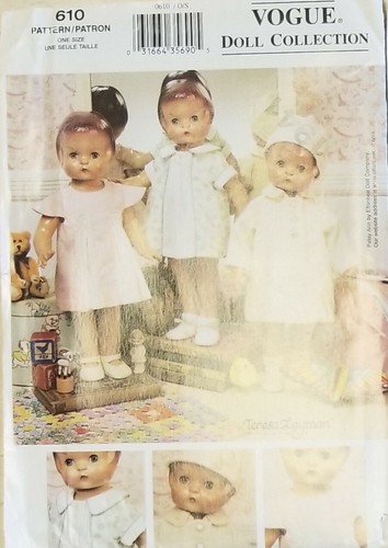 Vogue Doll Clothes Sewing Patterns 18" American Girl + Other sizes 160 U-Pick - Picture 4 of 115