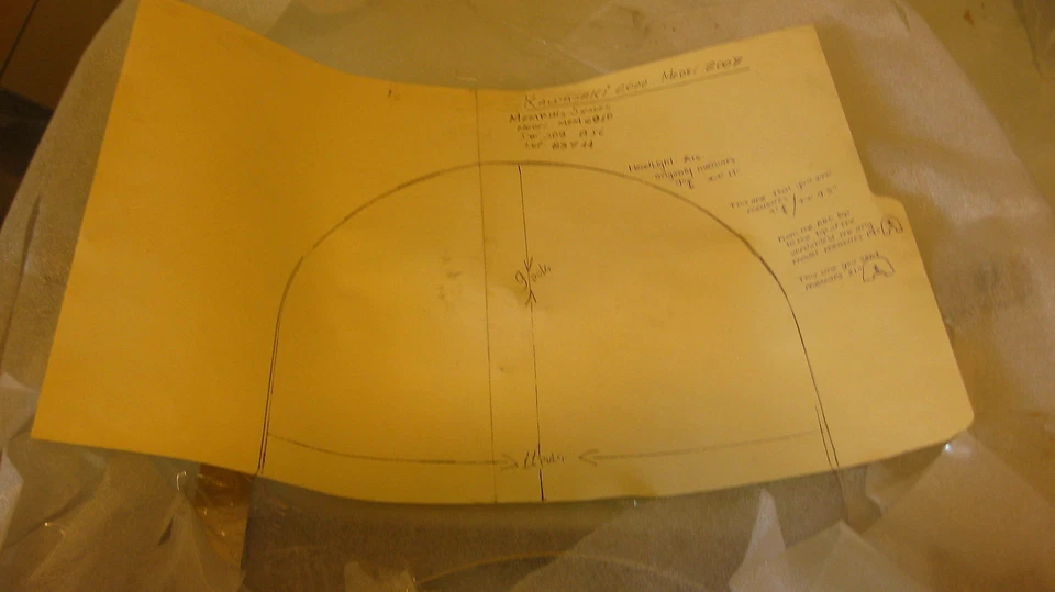 Nuevo Menphis Shades Fats19" 11" recorte para Kawasaki 04-10 Vulcan 2000 # 6910 Foto 3 de 4