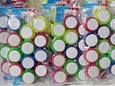 YO-YOS 1.25 ASSORTED PLASTIC LOT OF 72 CARNIV...