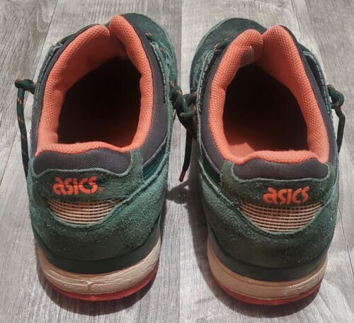Asics Gel-Lyte III Outdoor Pack Men's 12 Green Orange Shoes Sneakers - Picture 6 of 10