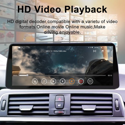 Carplay Car Stereo Radio GPS Head Unit 8 Core 4+64GB For BMW X5 X6 2011-2013 CIC - Picture 7 of 16